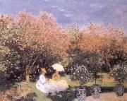 Claude Monet The Garden oil painting